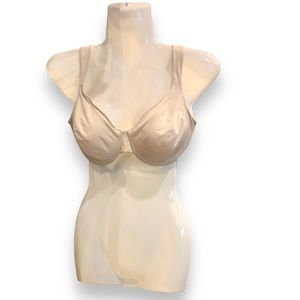 Calvin Klein Off-White Underwire Bra (34DD)